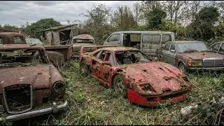 ASMR Extreme Rust Restoration Abandoned Ferrari F40 1987 #restoration