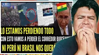 BOLIVIANO REACCIONA A BOLIVIANOS LL0RAN por PERDER el CORREDOR con PERÚ por BLOQUEOS ¡TODOS SE VAN!