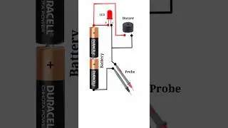 How to make continuity tester #shorts