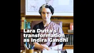 Lara Dutta's transformation as Indira Gandi in Bellbottom: 