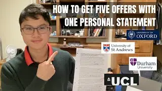 How to Write the PERFECT Personal Statement | UK UCAS Edition