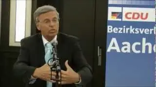 Wolfgang Bosbach und Peter Altmaier in Euskirchen, &copy; B&uuml;ro Detlef Seif MdB