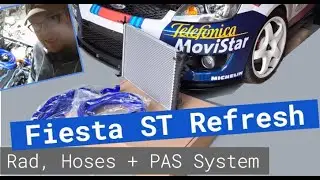 Ford Fiesta ST Mk6 - Front End Refresh - Silicone Hoses Radiator Power Steering PAS & Inlet PCV