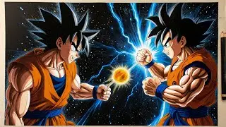 GOKU VS DARK ENERGY “When Goku had to kill himself.#goku #song 