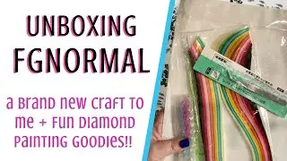 Unboxing FGNormal | Introducing a Brand New (to me) Craft + Super Cute DP Kits!!