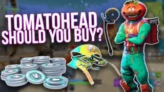 Fortnite NEW Tomatohead Skin Is It Worth It? - Should You Buy Tomatohead & Axeroni Pickaxe
