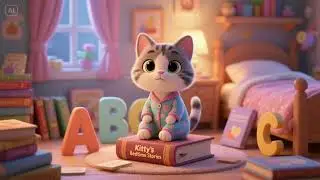 Kitty&rsquo;s ABC Bedtime Stories | Nursery Rhymes & Kids Songs for Toddlers