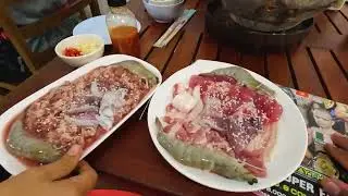 Where To Eat in PHUKET Thai BBQ Hotpot Buffet Restaurant + Delicious Banana Pancakes !!