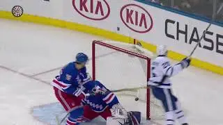 Ron Hainsey 3rd Goal of the Season! 12/23/17 (Toronto Maple Leafs vs New York Rangers)