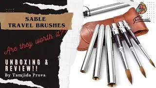 Fuumuui Travel Watercolor Brushes – Budget Friendly??🤔