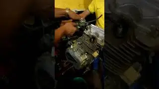Motor Ligado na Bancada!