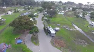 Pismo North Beach Campground flyover - RV Rentals by Owner - Delivered and Setup