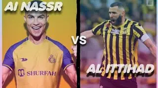 Football Game 🎮 Al Ittihad🇸🇦 VS AI Nassr 🇸🇦