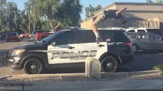 PARKOUR VS. POLICE Real Life Chase!!