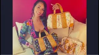 Louis Vuitton Multi Colored Courtney Black vs White &Speedy Murakami White .Which one do you like ?