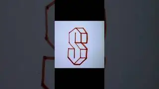 3d Letter s Drawing/3d Letter S#viral#3dletterdrawing#sletterstatus#shorts#subscribe #song #newsong