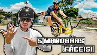 APRENDA 5 MANOBRAS SUPER FÁCEIS COM UMA MÃO!!!