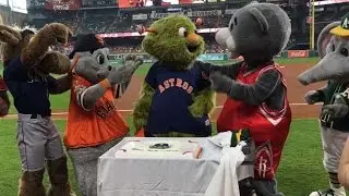 Orbit celebrates birthday with friends