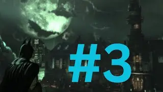 new areas and fighting jokers goons and finding riddlers trophies //Batman Arkham Asylum (#3)