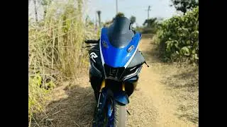 #baby #bikelove #biker#bikeracing #bikerace #motovlog #trendingreels #viralreels#reelitfeelit#r15v4 