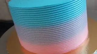 BOLO 3 CORES | FICOU LINDO! 💞 | ATELIÊ DOCE - LIDIANE OLIVEIRA