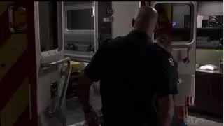 Station 19 - 2x16 - Andy & Sullivan ambulance scene