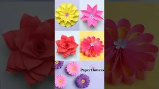 🌺🌸💐 Blooming with creativity! Learn how to make beautiful paper flowers