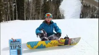 Steamboat Snowboard Video - Maneuvering w One Foot