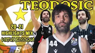 MILOS TEODOSIC ● Season 2020-21 ● Highlights Mix ● VIRTUS BOLOGNA ● Part 1