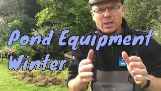 When should I turn off my pond equipment for the winter | UK