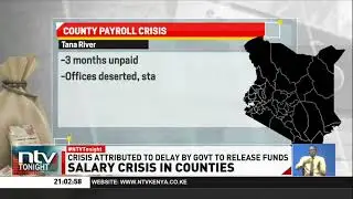 Thousands of county employees go without salaries as a cash crunch hits the devolved units