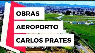 OBRAS AEROPORTO CARLOS PRATES IDEAL PARA CONSTRUIR TERMINAL RODOVIARIO BELO HORIZONTE MINAS GERAIS.
