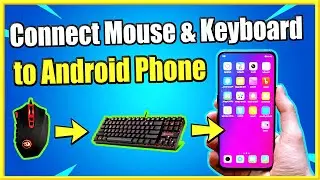 Как подключить клавиатуру и мышь к телефону Android по проводу или по беспроводной сети (простой ...