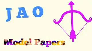 J A O Model Papers