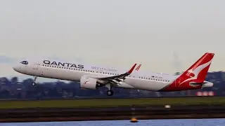 Qantas QF6103 Sydney-Melbourne VH-OGB | A321-200 XLR