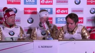 WCH Men's Relay: Norway, Germany and Canada