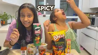 Spicy Food Eating Challenge 🌶️