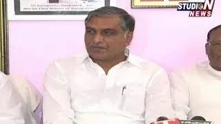 T Irrigation Minister Harish Rao Slams Congress and BJP | Siddipet District | Studio N