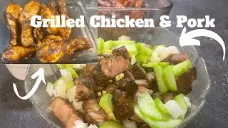 Grilled Chicken & Pork | Claire Mae Cafe