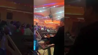 الفنان مروان القرحاني وعازف الارك عبدو درويش