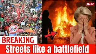 💥 Гражданская война в Брюсселе?! &ndash; Правда о жестоких протестах в ЕС!