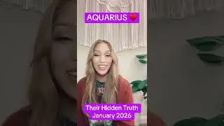 AQUARIUS LOVE TAROT | Their True Intentions for You | January 2026 #tarot #tarotreading #aquarius  
