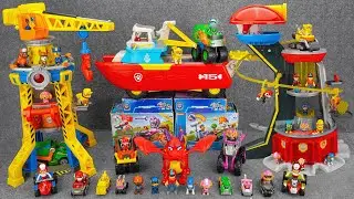 Exclusive Paw Patrol Toys Unboxing Series | Paw Patrol Crane Tower & Lookout Tower | Patroller Truck