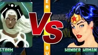 Storm VS Wonder woman