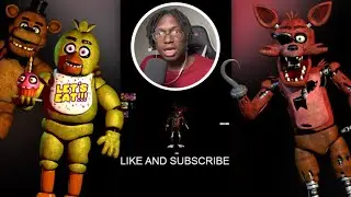 PLAYING AS FOXY! Fnaf 1 Playable Animatronics (FREE ROAMING)