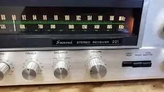Sansui 221 - Revisão Geral.