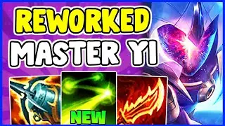 NEW MASTER YI REWORK BROKE THE GAME (INSANE) MASTER YI JUNGLE GUIDE SEASON 12 -League Of Legends S12