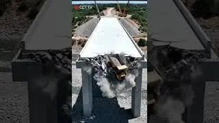 New Bridge Fails Load Test #Safety