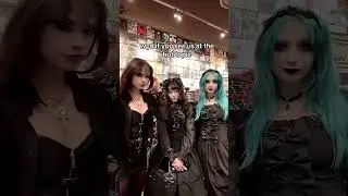wyd if you see us at the hot topic?     #fyp #goth #gothgirl #emo #emogirl #hottopic
