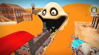 🚆 Train vs Scary Nextbot 😨 | Playground Mod Chaos